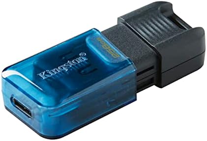 קינגסטון Datatraveler 80 M 256GB כונן הבזק USB-C | USB 3.2 Gen 1 | עד 200MB/s | DT80m/256GB